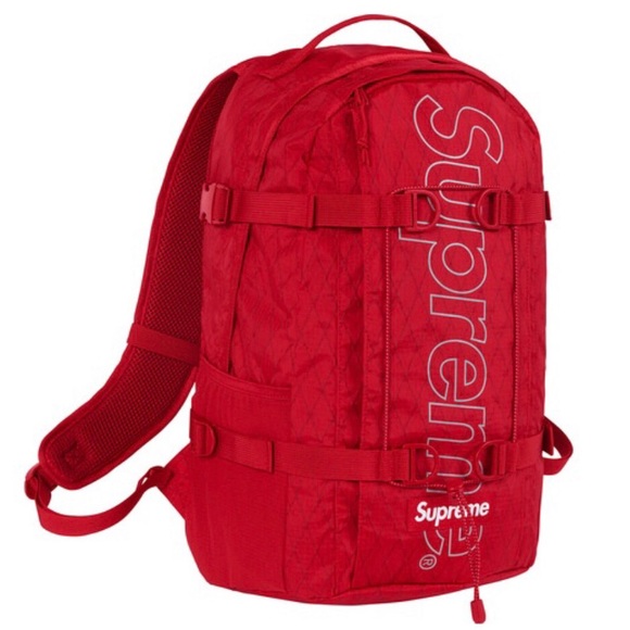 【Sold】Supreme 2018 FW Backpack Red - Picture 2 of 4